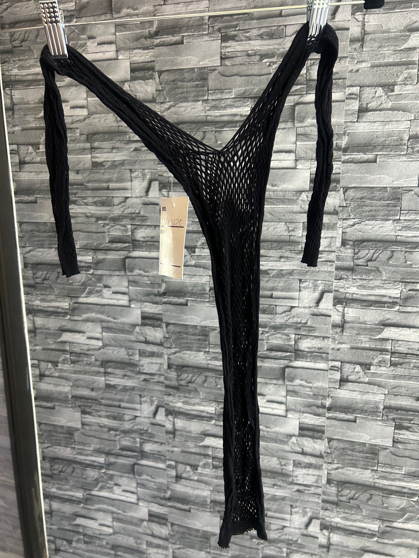 Black Mesh Dress
