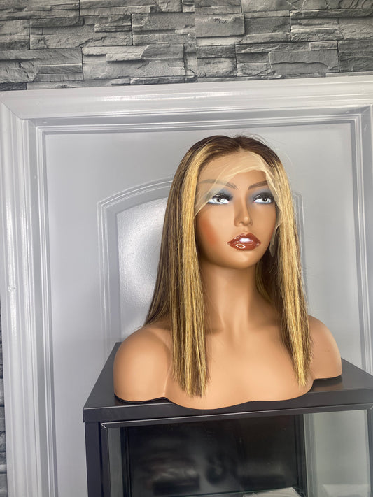 Highlighted Lace Front Wig 13x4